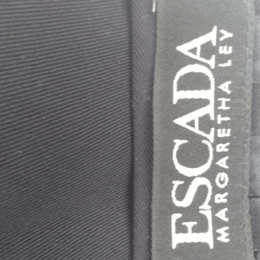 Escada Brown Pleated Dress Pants - Picture 4 of 4